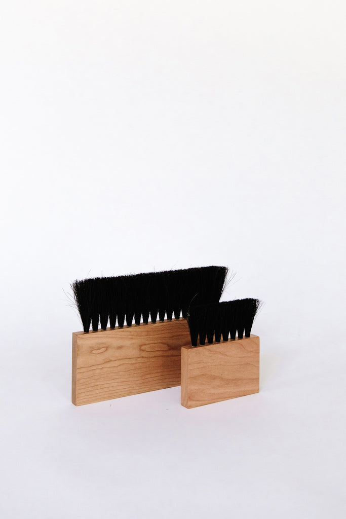 Cherry Horsehair Brushes by Hannah Beatrice Quinn at Abacus Row