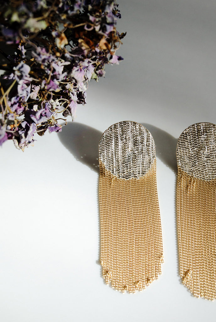 Dot Earrings by Hannah Keefe