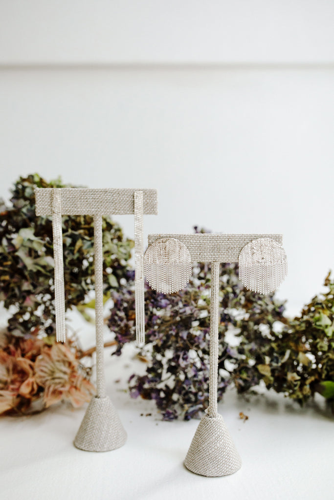 Earrings by Hannah Keefe