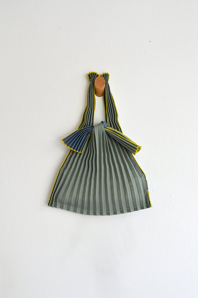 Mini Pleated Pleco Tote Bag Box by KNA Plus at Abacus Row Handmade Jewerly