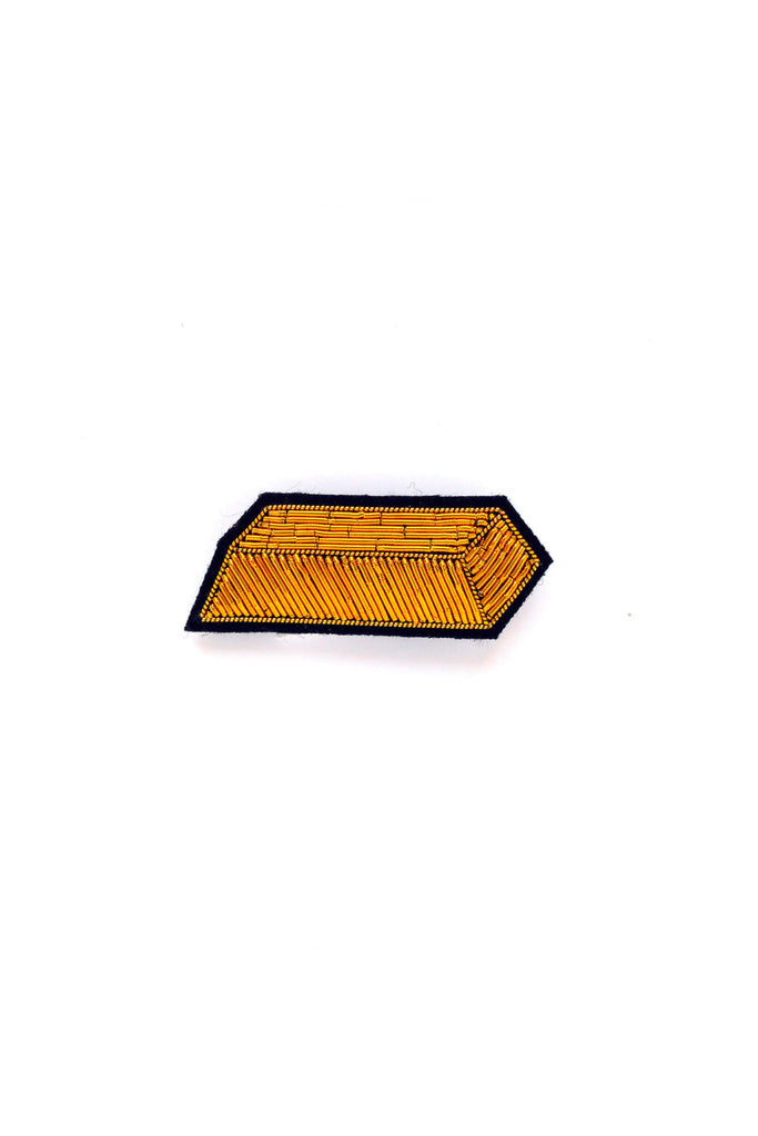 Bar of Gold Brooch by Macon et Lesquoy at Abacus Row Handmade Jewelry