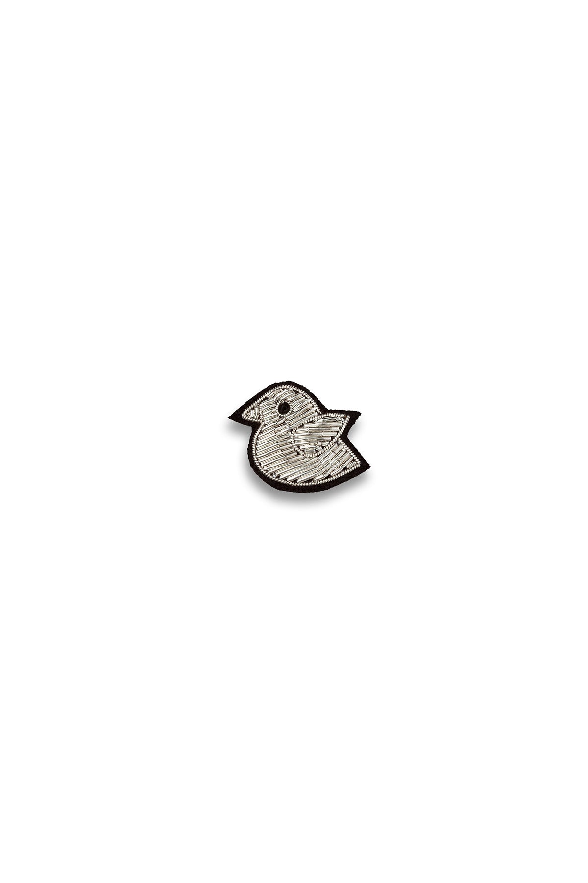 Little Silver Bird Brooch by Macon et Lesquoy at Abacus Row Handmade Jewelry