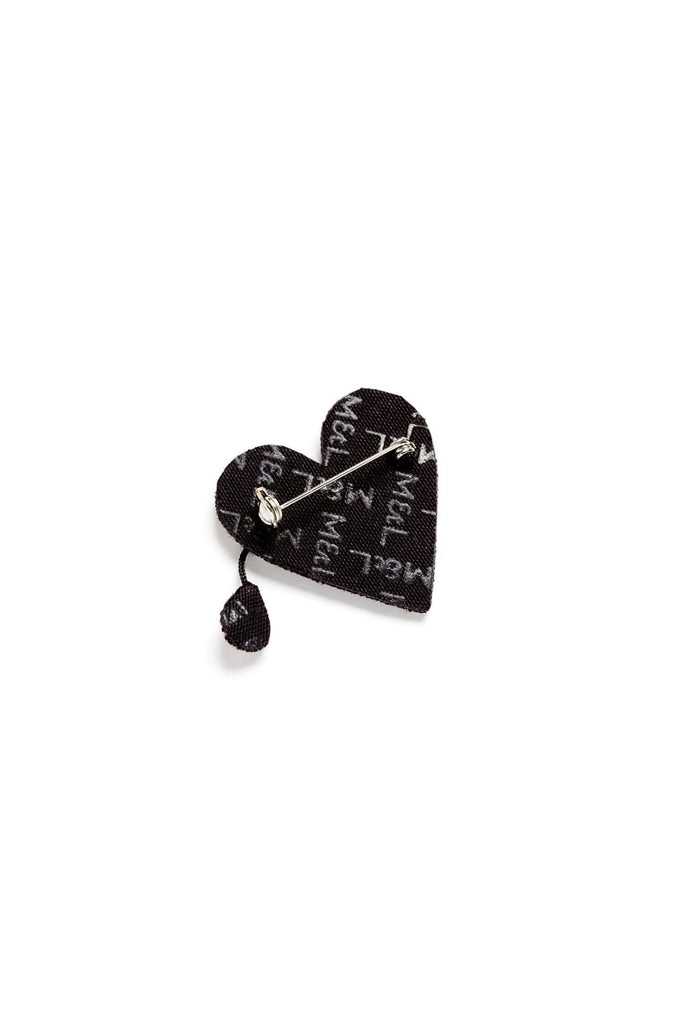 Broken Heart Brooch by Macon et Lesquoy at Abacus Row Jewelry