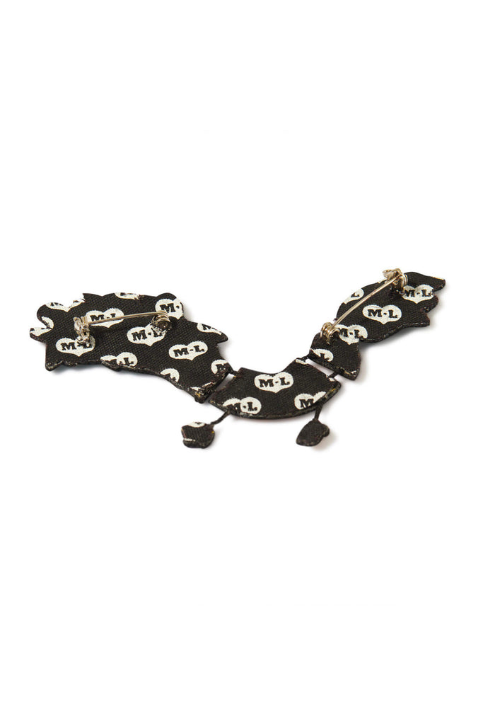 Large Dragon Brooch by Macon et Lesquoy at Abacus Row Handmade Jewelry