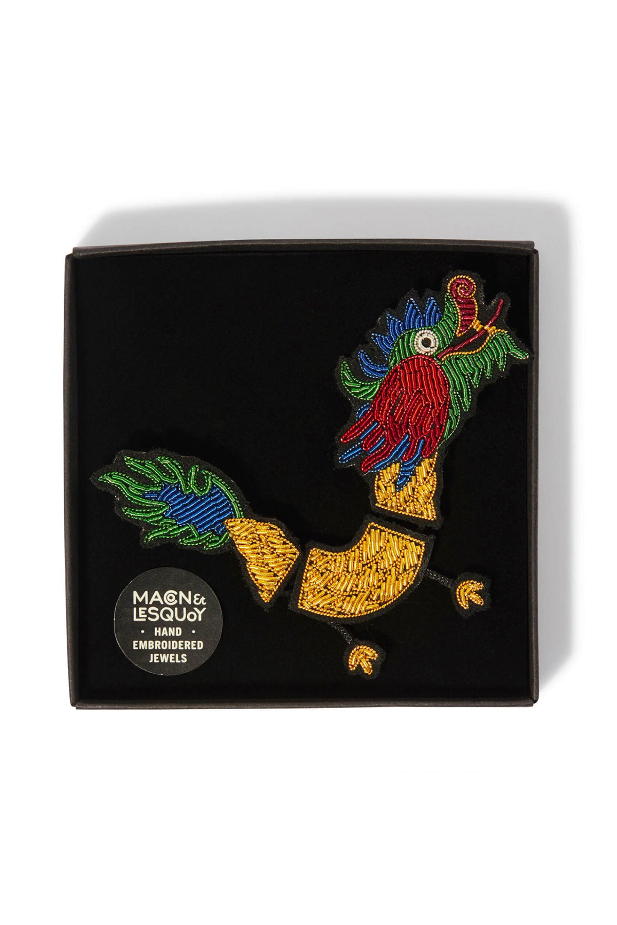 Large Dragon Brooch by Macon et Lesquoy at Abacus Row Handmade Jewelry