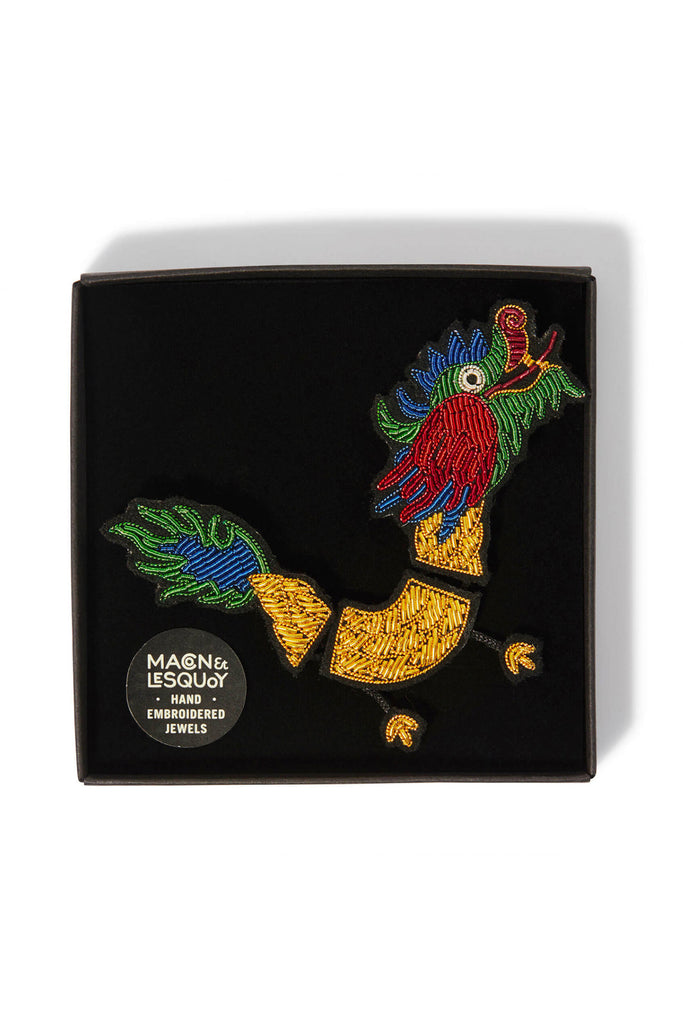 Large Dragon Brooch by Macon et Lesquoy at Abacus Row Handmade Jewelry