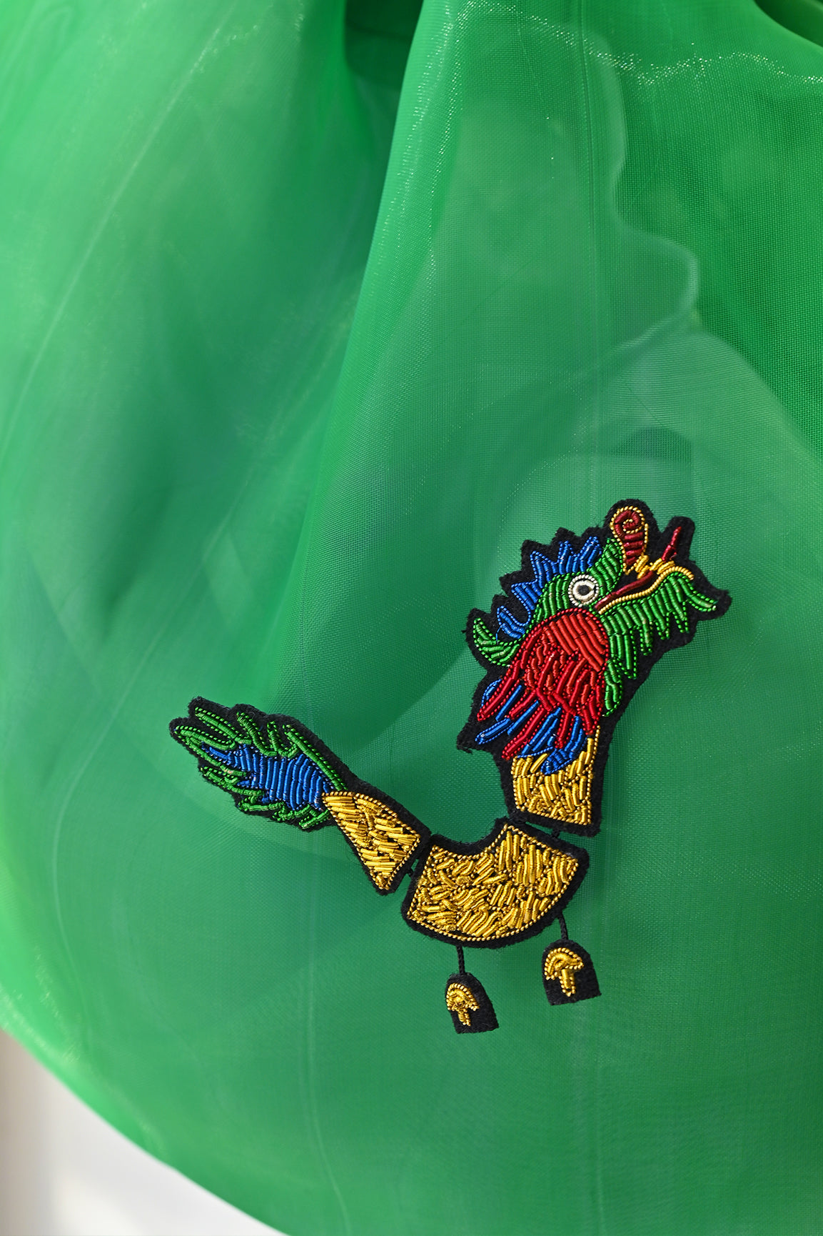 Large Dragon Brooch by Macon et Lesquoy at Abacus Row Handmade Jewelry