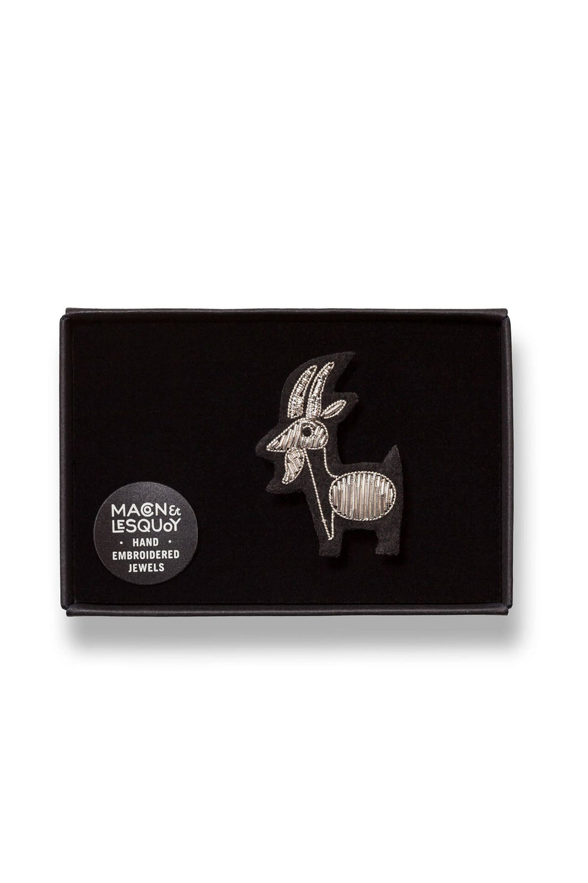 Goat Brooch by Macon et Lesquoy at Abacus Row Handmade Jewelry