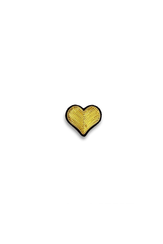 Gold Heart by Macon et Lesquoy at Abacus Row Handmade Jewelry