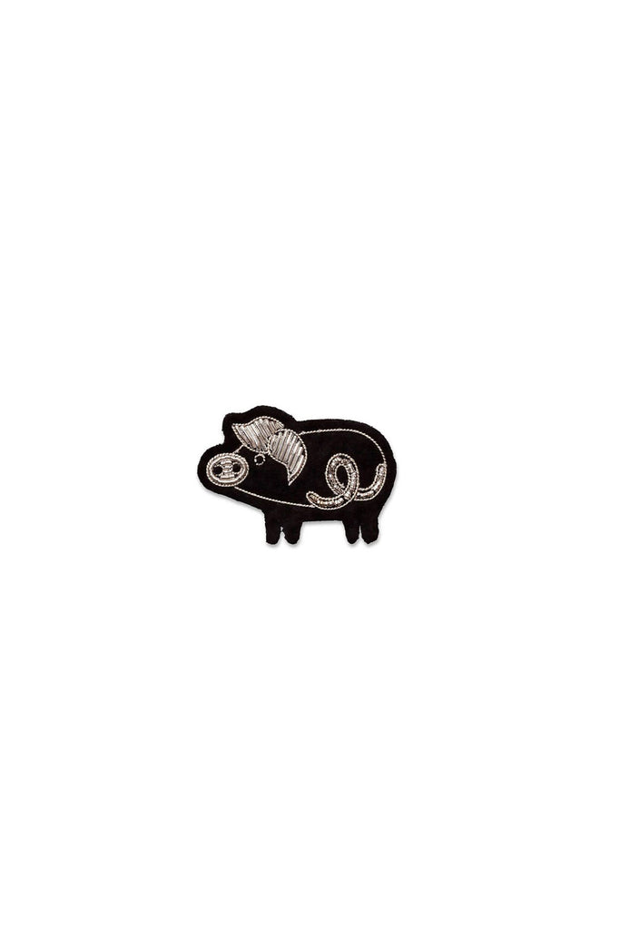 Pig Brooch by Macon et Lesquoy at Abacus Row Handmade Jewelry