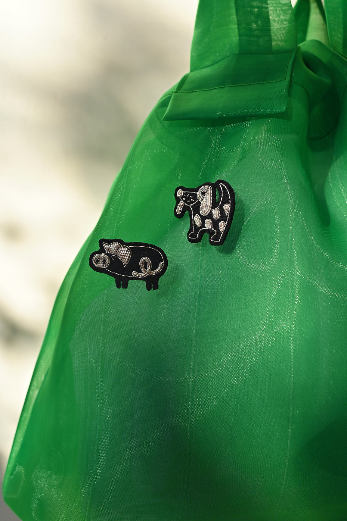 Pig Brooch by Macon et Lesquoy at Abacus Row Handmade Jewelry