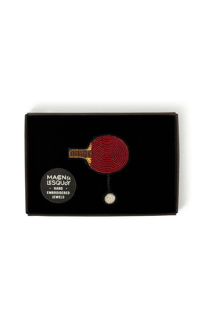 Ping Pong Brooch