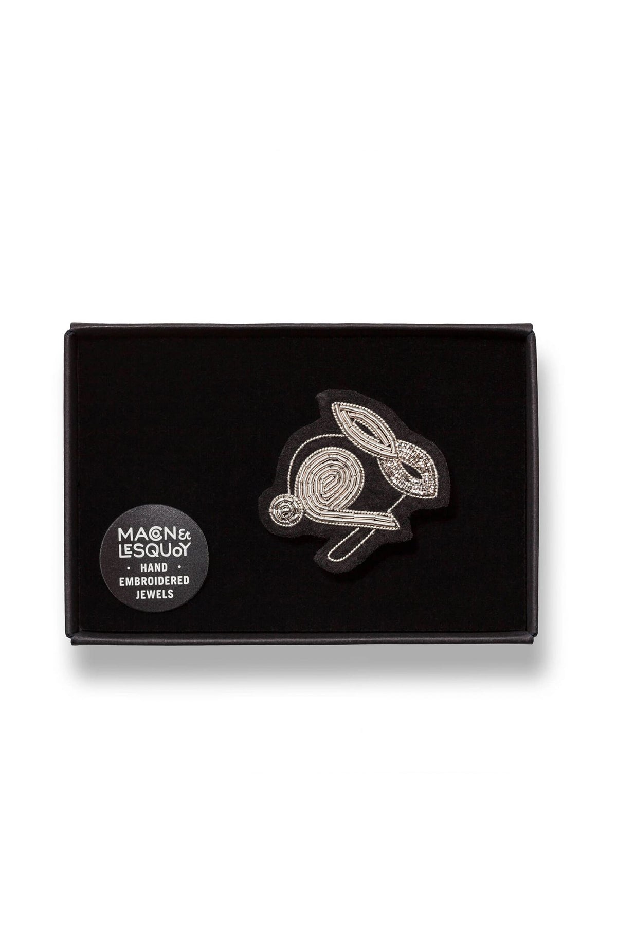 Rabbit Brooch by Macon et Lesquoy at Abacus Row Handmade Jewelry