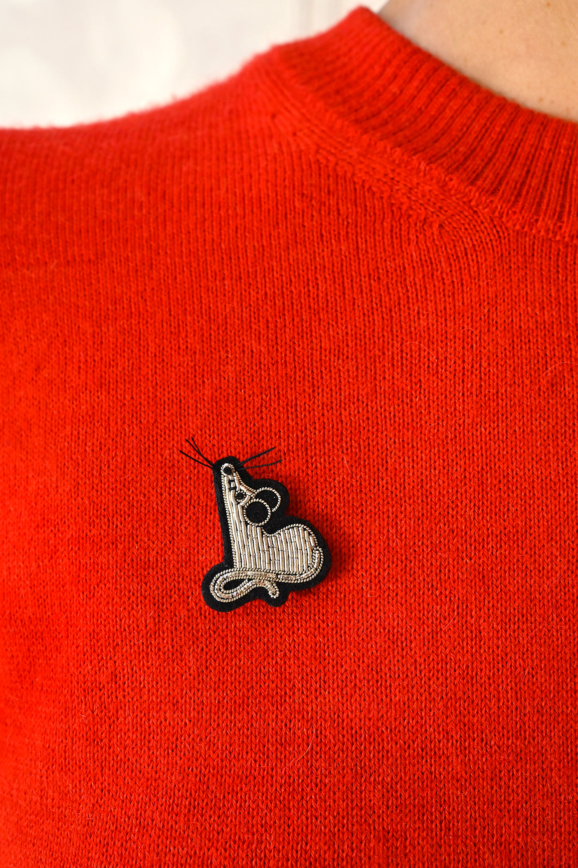 Rat Brooch by Macon et Lesquoy at Abacus Row Handmade Jewelry