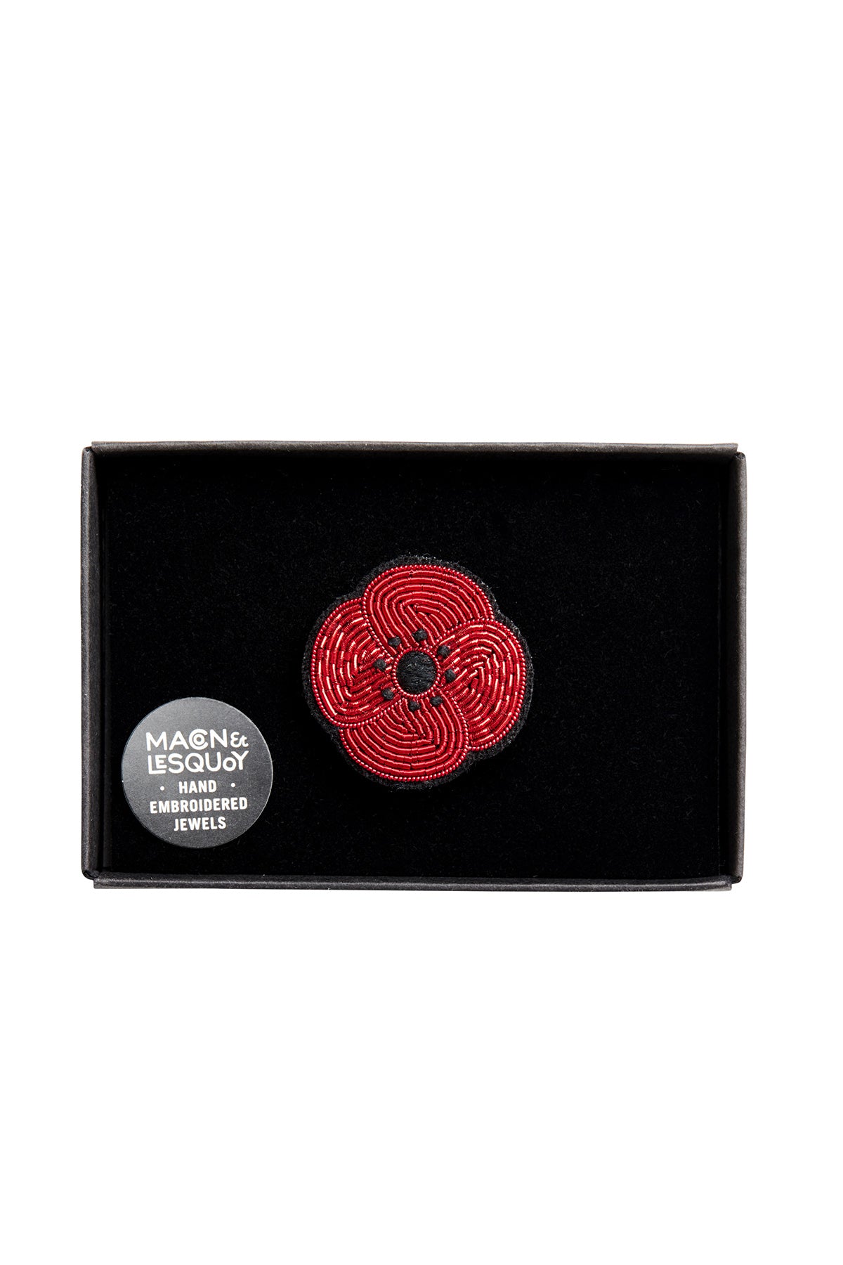 Small Poppy Brooch