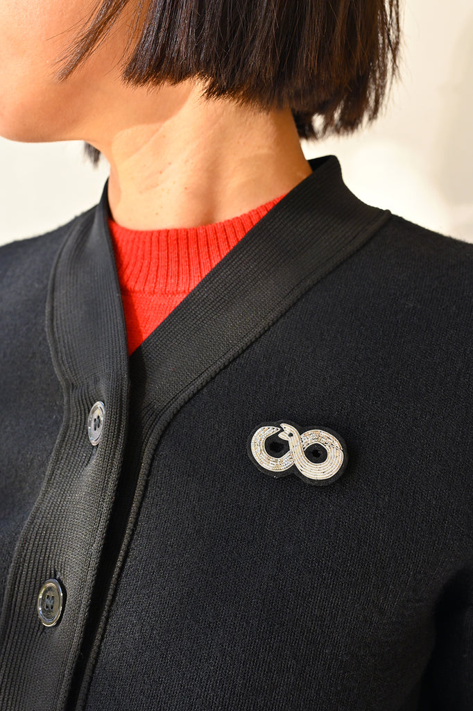 Snake Brooch by Macon et Lesquoy at Abacus Row Handmade Jewelry