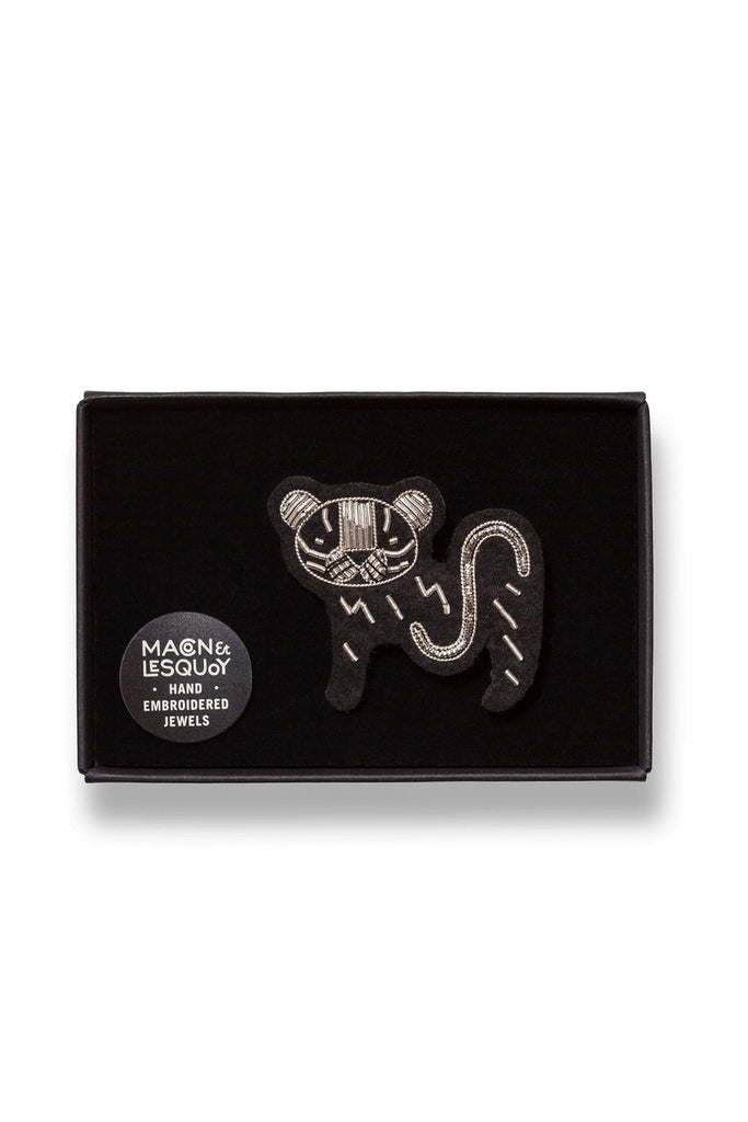 Tiger Brooch by Macon et Lesquoy at Abacus Row Handmade Jewelry