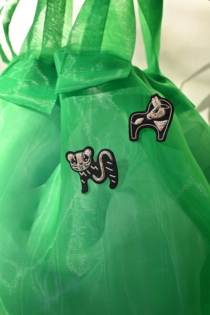 Tiger Brooch by Macon et Lesquoy at Abacus Row Handmade Jewelry