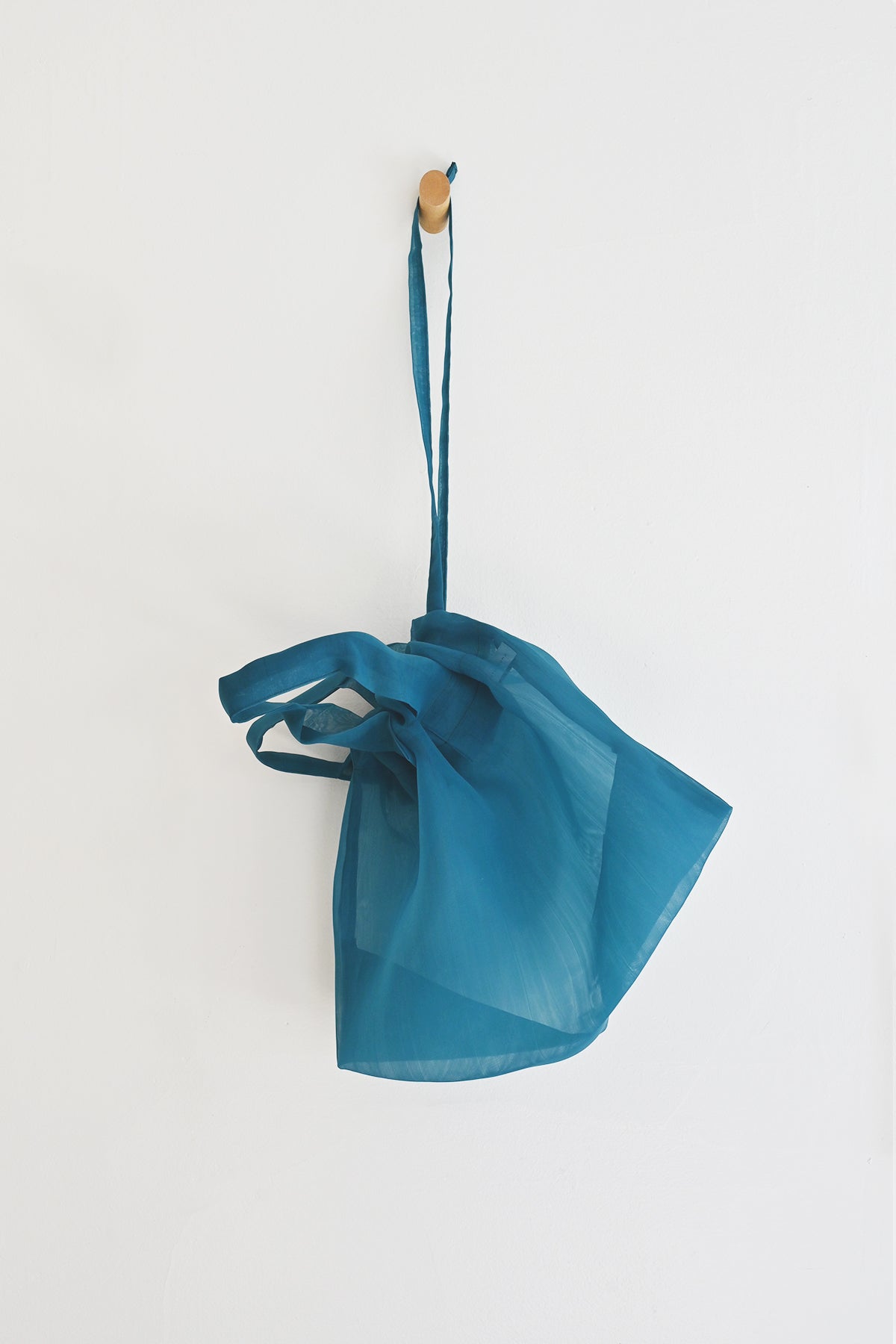 Small Peacock Mate-Mono See Through Bag at Abacus Row Handmade Jewelry