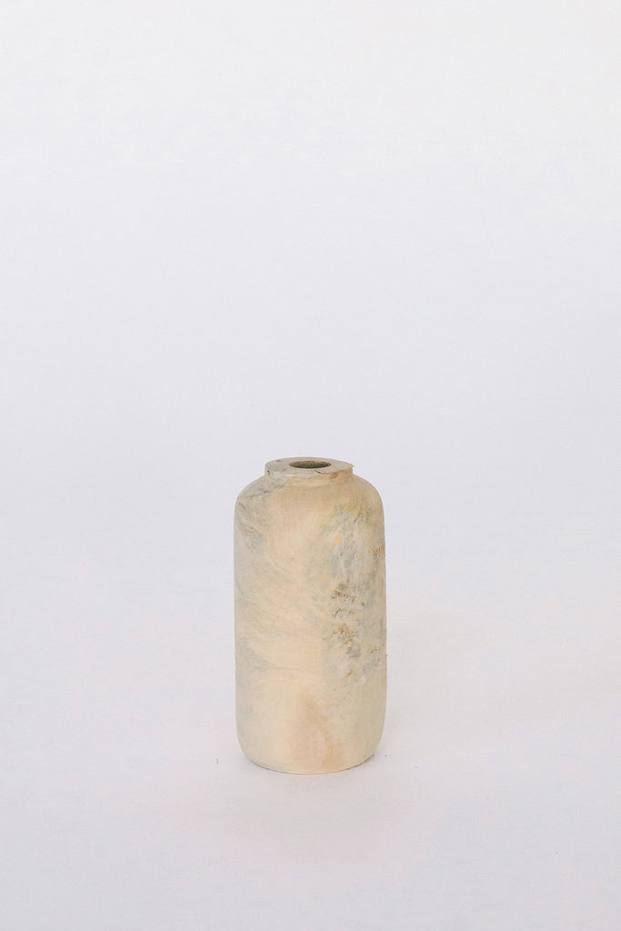 Buckeye Burl Vase by Melanie Abrantes at Abacus Row