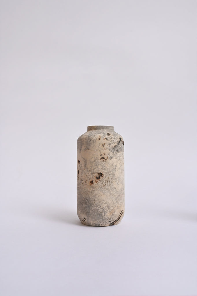 Buckeye Burl Vases by Melanie Abrantes at Abacus Row
