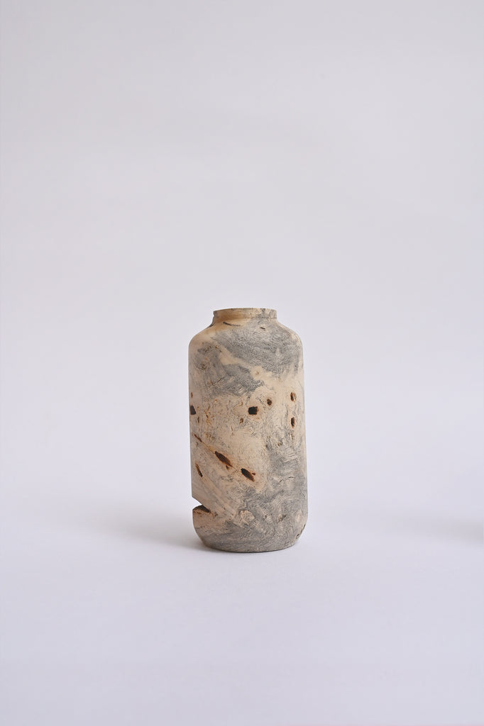 Buckeye Burl Vases by Melanie Abrantes at Abacus Row