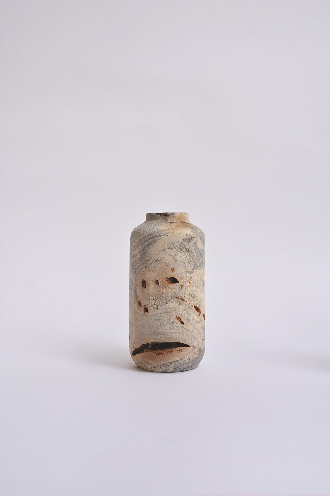 Buckeye Burl Vases by Melanie Abrantes at Abacus Row