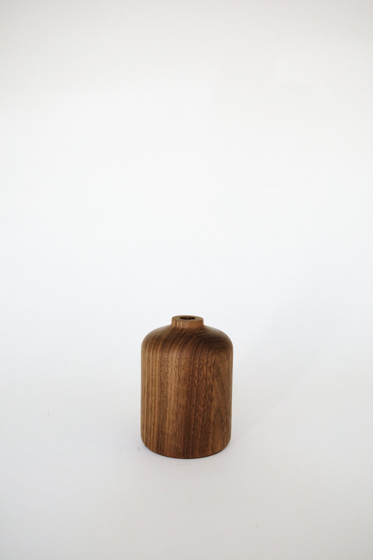 Walnut Bud Vase by Melanie Abrantes