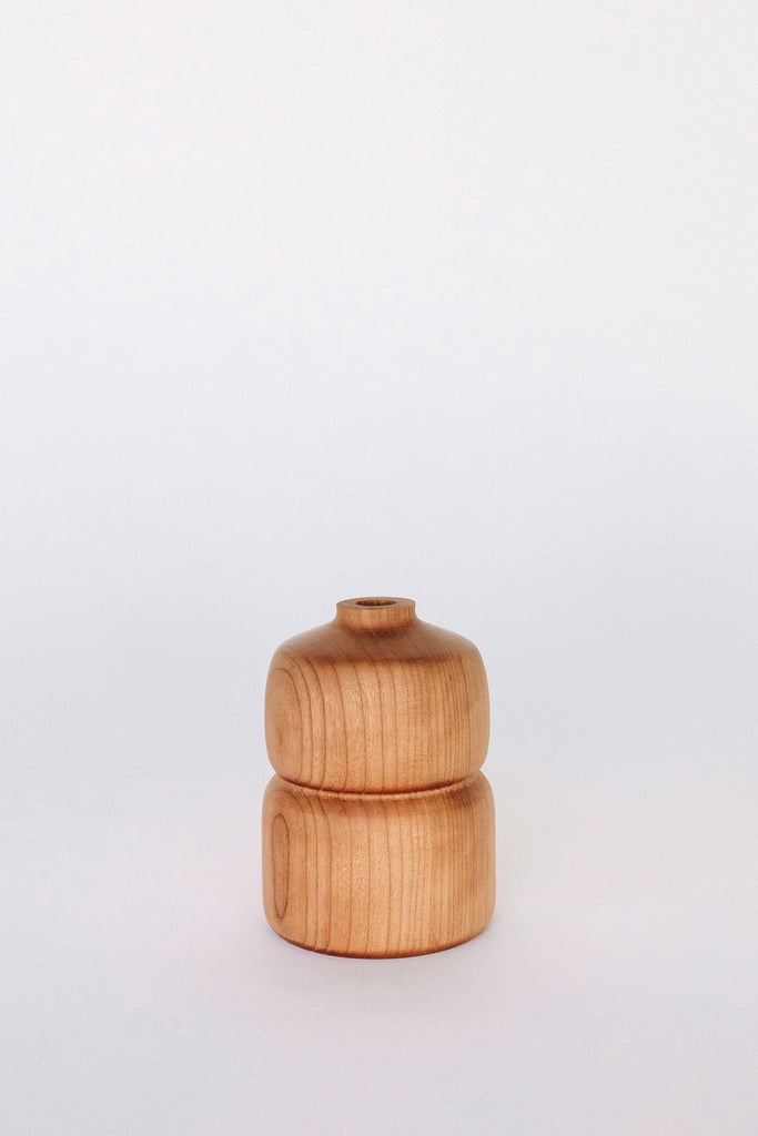 Cherry Double Bud Vase by Melanie Abrantes at Abacus Row