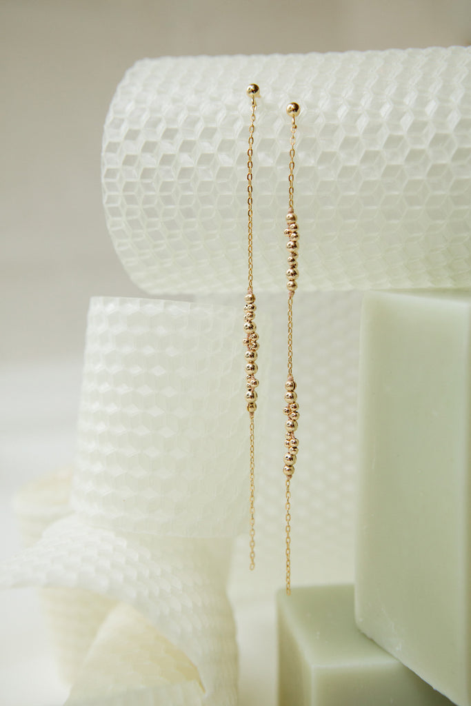 Iota Earrings - Abacus Row Handmade Jewelry