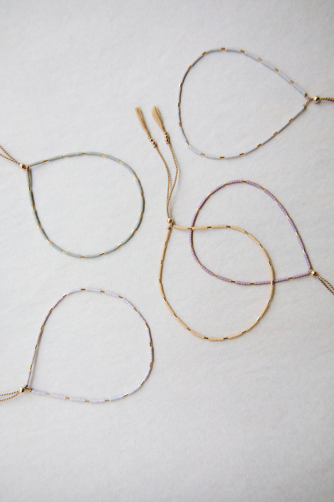Selene Thebe Bracelets - Abacus Row Handmade Jewelry