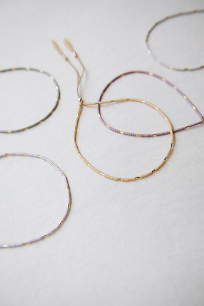 Thebe Bracelets - Abacus Row Handmade Jewelry