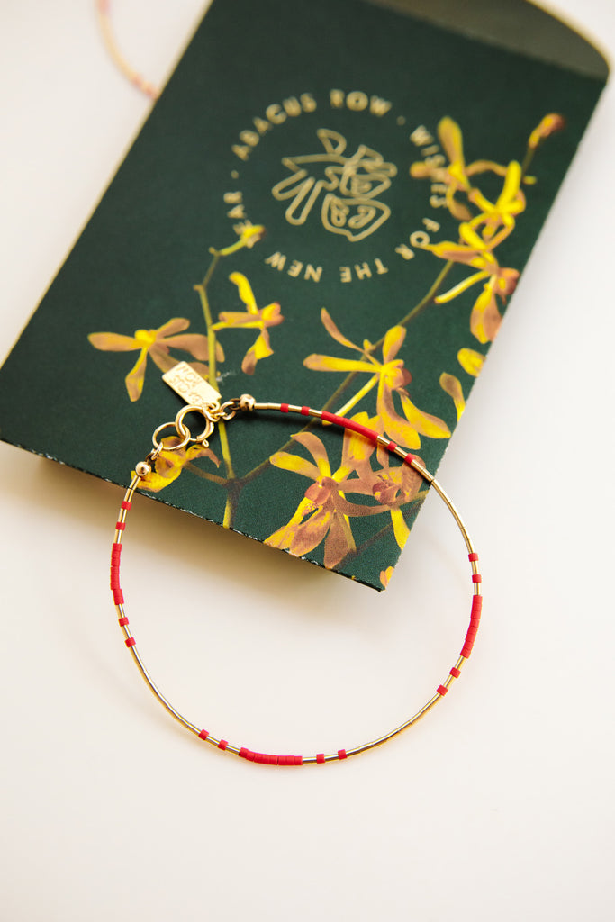Prosperity Bracelet - Year of the Ox Collection by Abacus Row