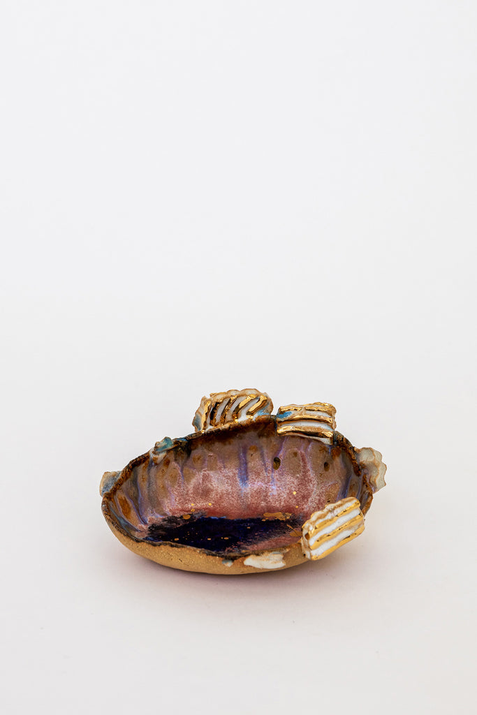 Extra Small Pink Aurora Gold Iceland Dish Minh Singer at Abacus Row