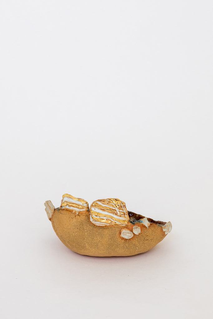 Extra Small Pink Aurora Gold Iceland Dish Minh Singer at Abacus Row