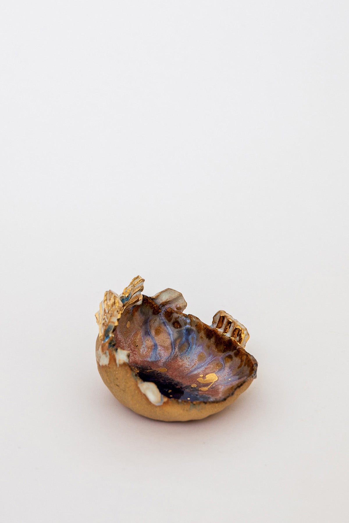 Extra Small Pink Aurora Gold Iceland Dish Minh Singer at Abacus Row