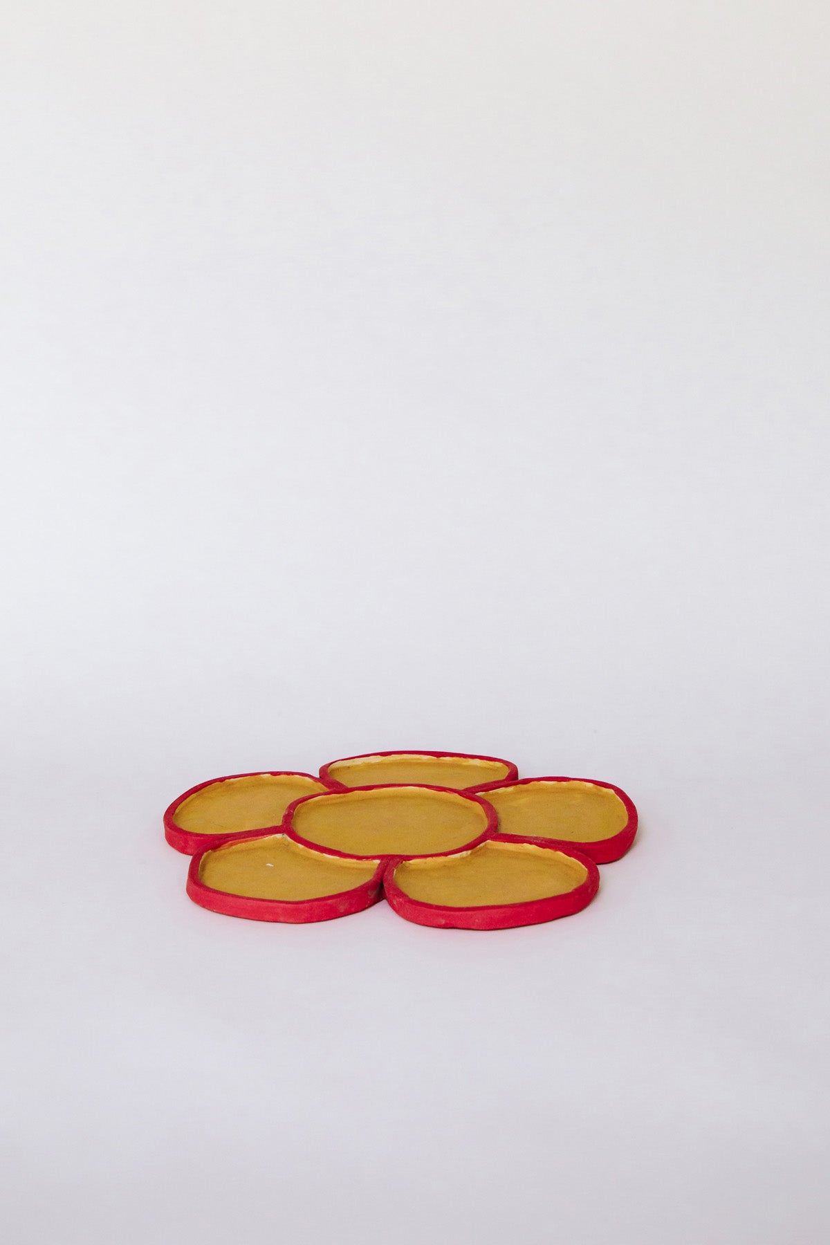 Apricot Flower Candy Tray by Minh Singer at Abacus Row