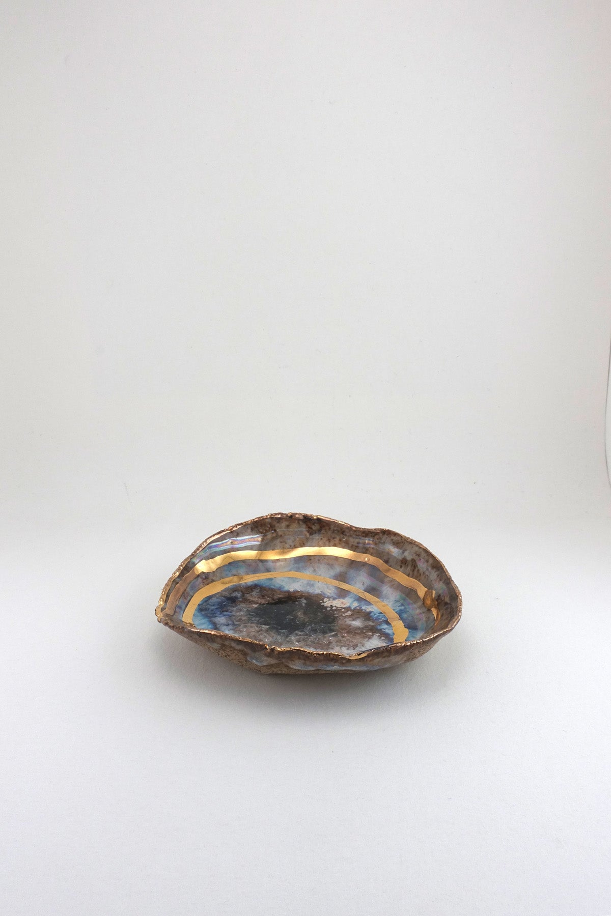 Extra Small Iceland Blue Lagoon Dish by Minh Singer