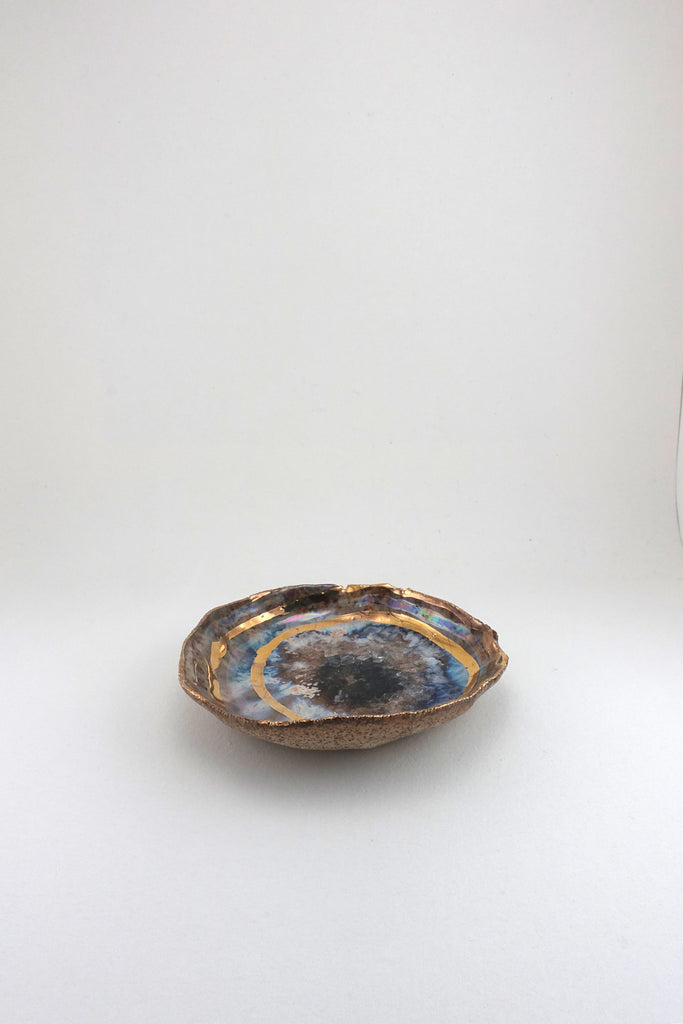 Extra Small Iceland Blue Lagoon Dish by Minh Singer