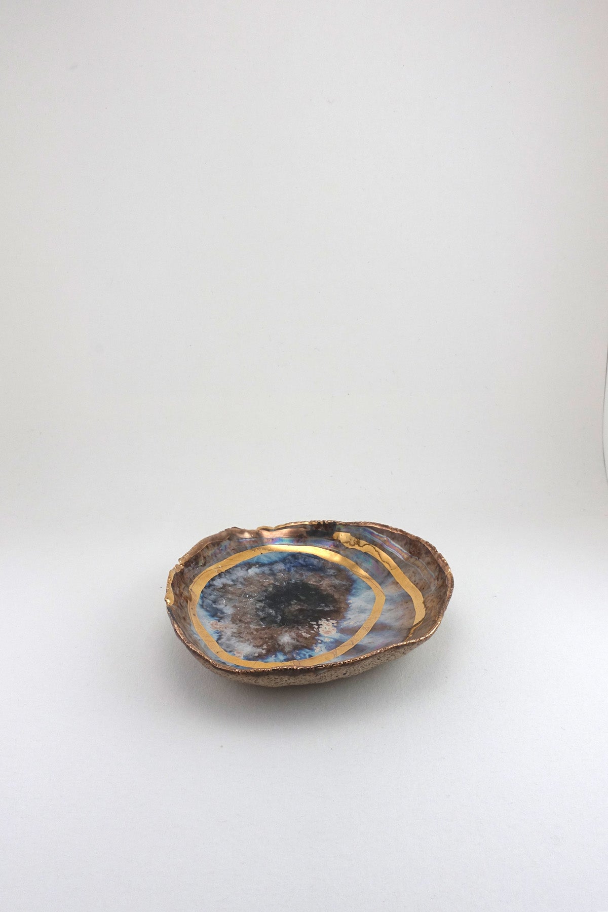 Extra Small Iceland Blue Lagoon Dish by Minh Singer