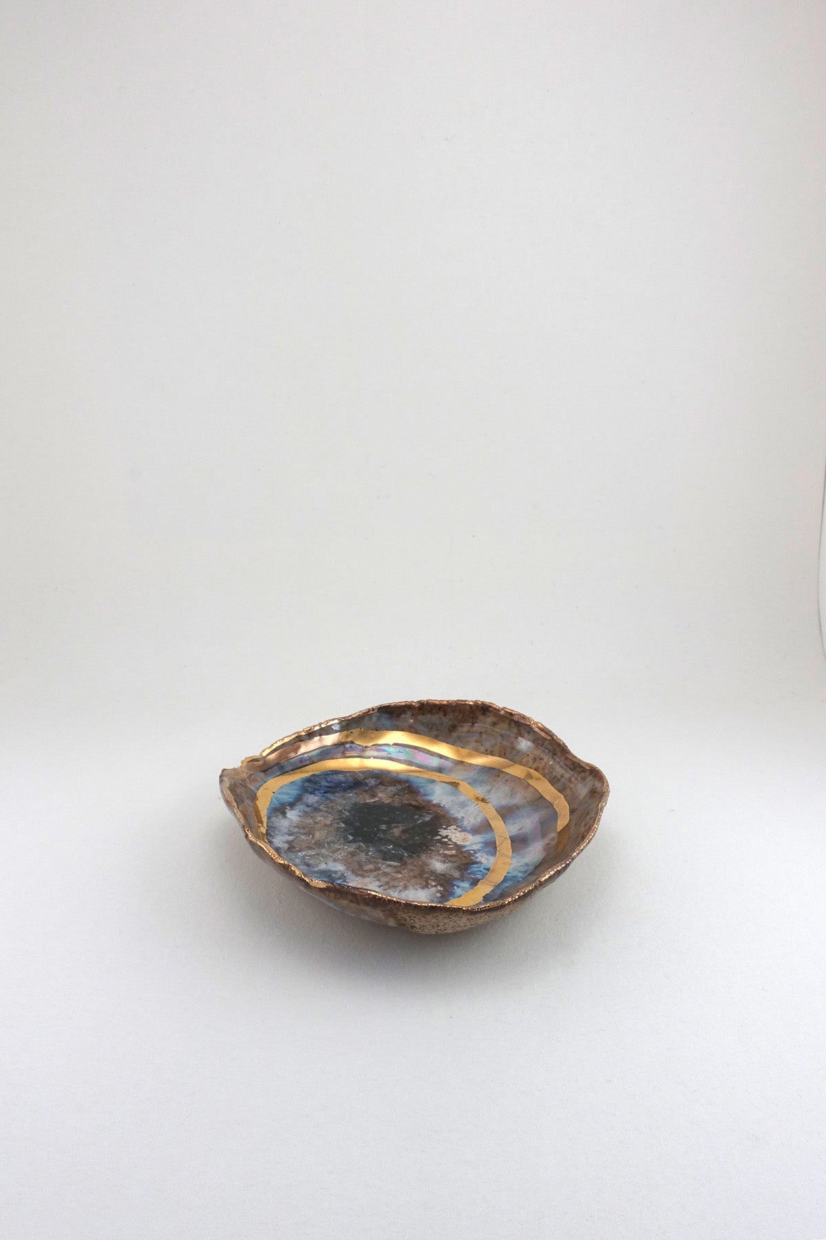 Extra Small Iceland Blue Lagoon Dish by Minh Singer