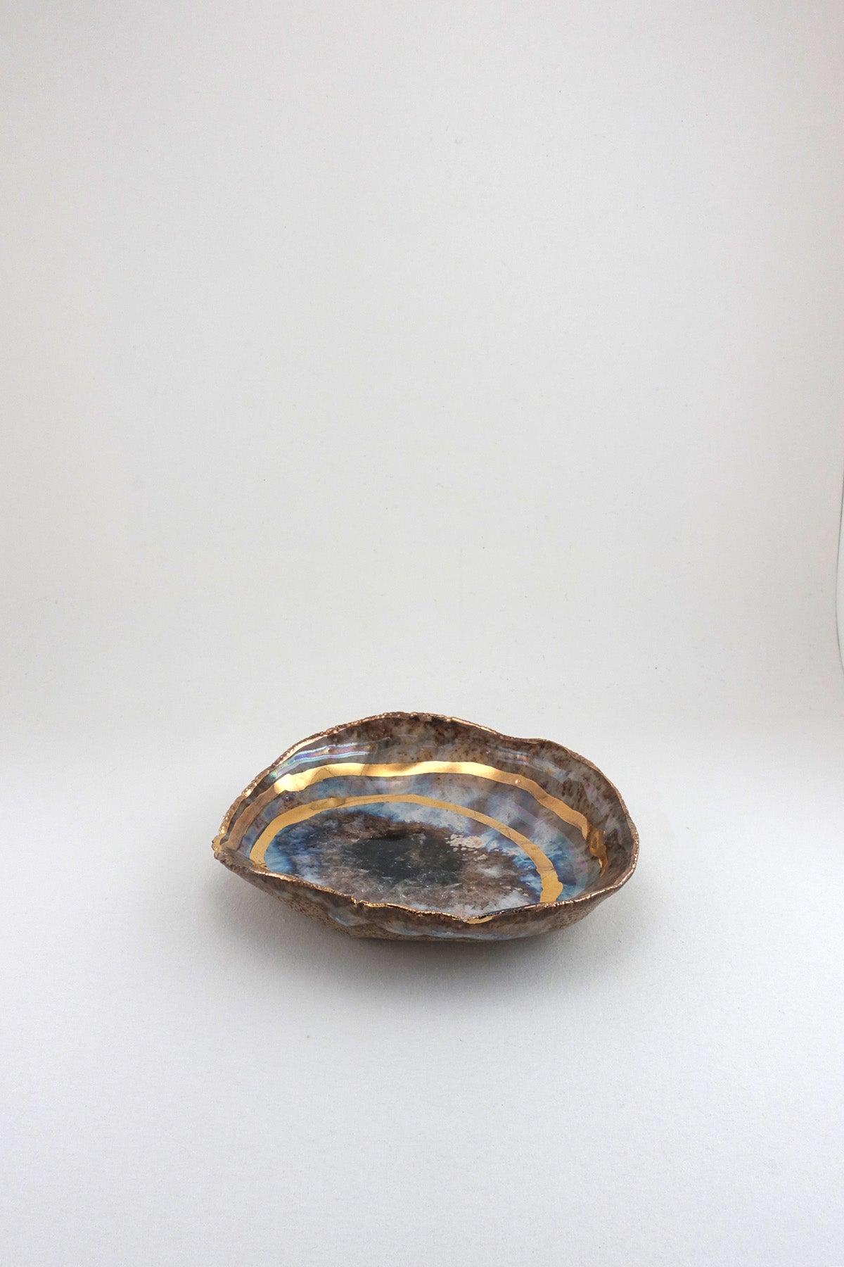 Extra Small Iceland Blue Lagoon Dish by Minh Singer