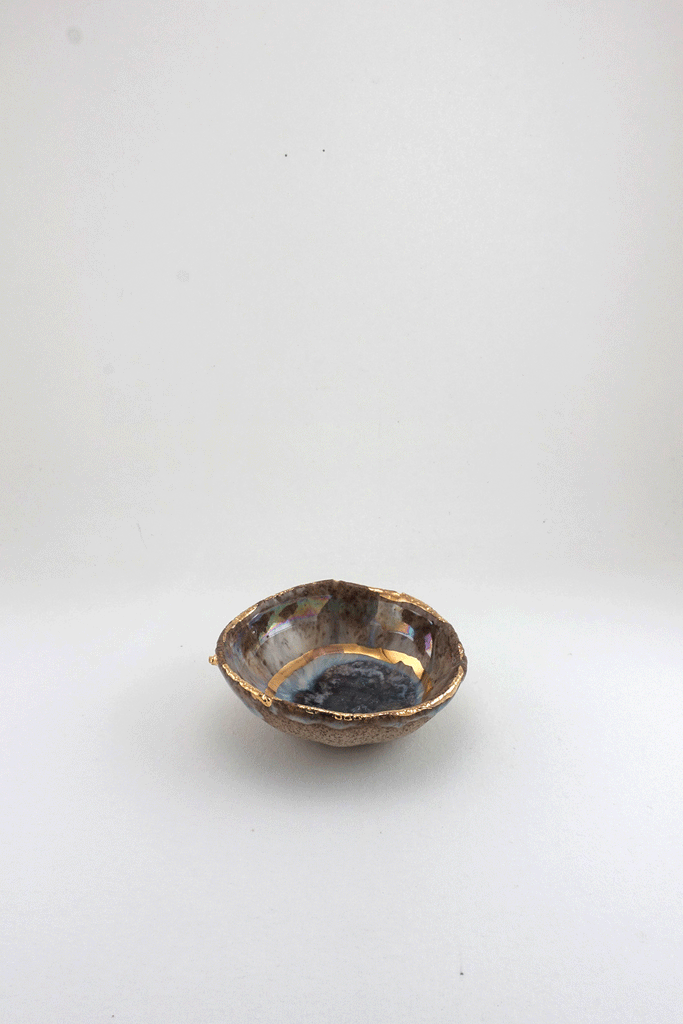 Mini Iceland Blue Lagoon Dish by Minh Singer gif