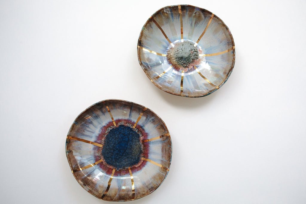 Medium Iceland Aurora Bowl by Minh Singer