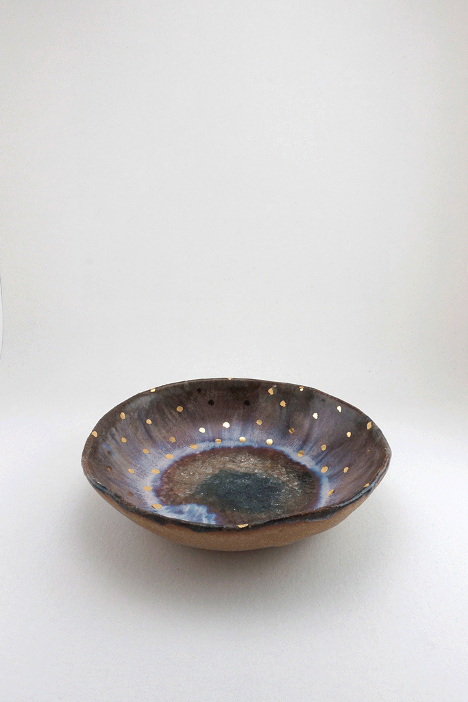 Small Iceland Aurora Bowl by Minh Singer gif