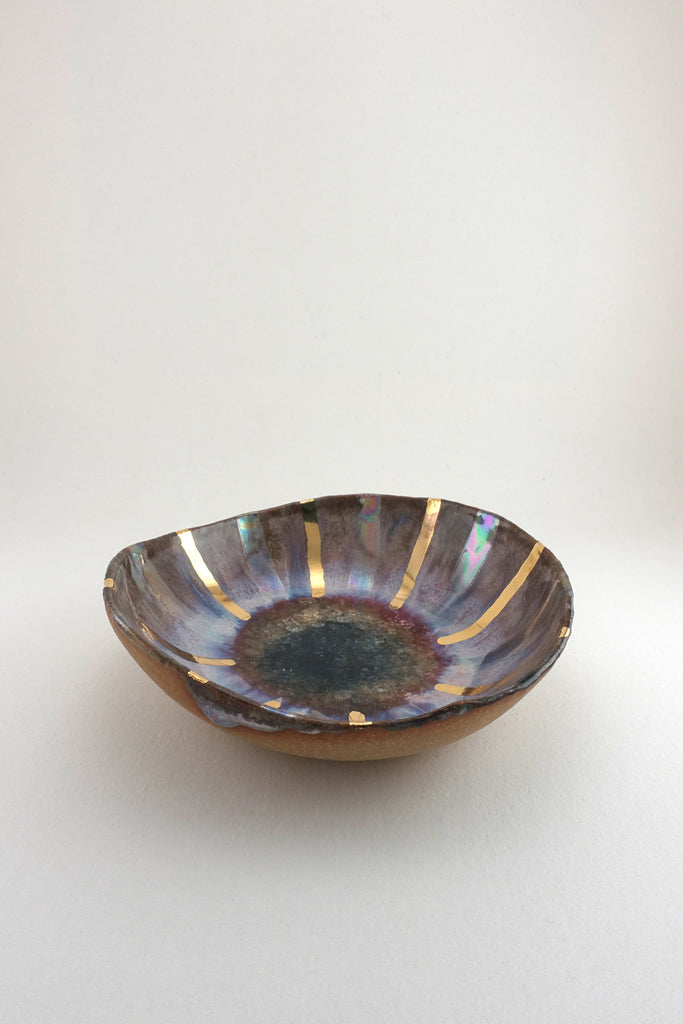 Small Iceland Aurora Bowl by Minh Singer