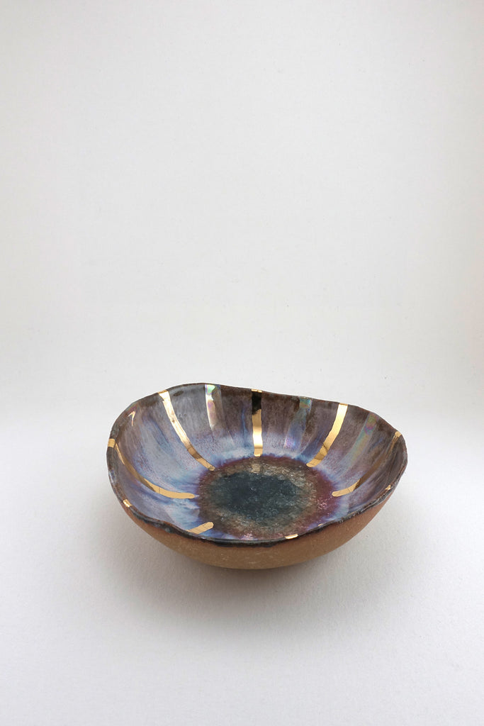 Small Iceland Aurora Bowl by Minh Singer