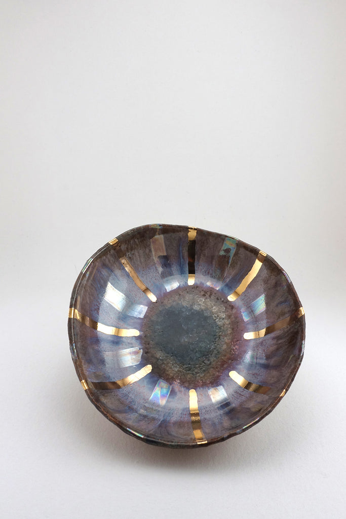 Small Iceland Aurora Bowl by Minh Singer