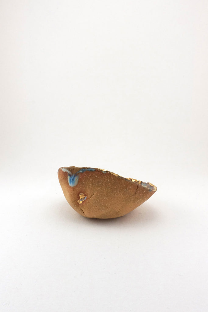 Mini Iceland Dish with Gold Ripples by Minh Singer at Abacus Row