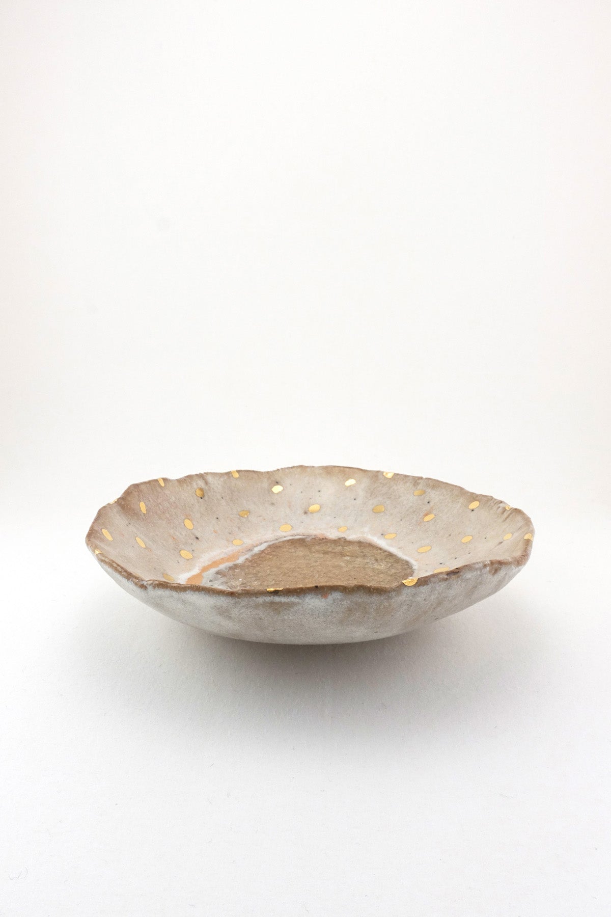 Extra Small Iceland Footed Dish, Northern Lights by Minh Singer